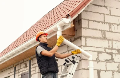 Pose et remplacement de gouttières à Champs-sur-Marne